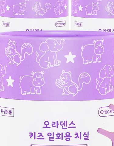 오라덴스 키즈 일회용 치실 60개입 4개
