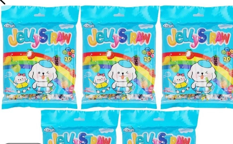 투데이 젤리스트로우 100개입