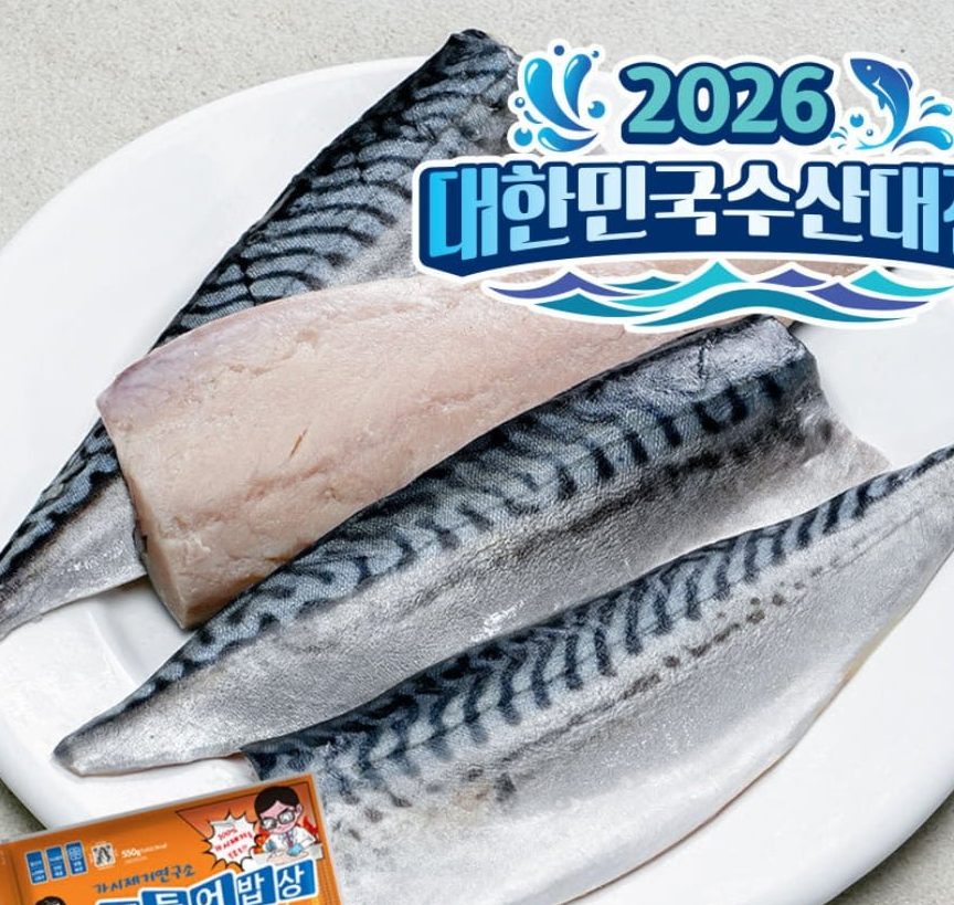 고등어밥상 노르웨이 고등어 550g 2세트