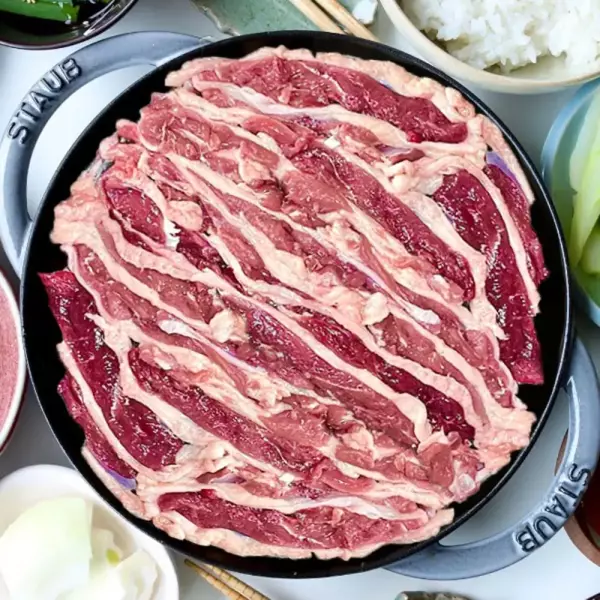냉장 오리고기 생오리 슬라이스 로스 무항생제 인증 1kg