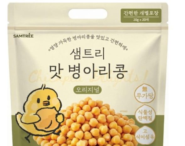 샘트리 맛 병아리콩 오리지널 1개(20g x 20개입 개별포장