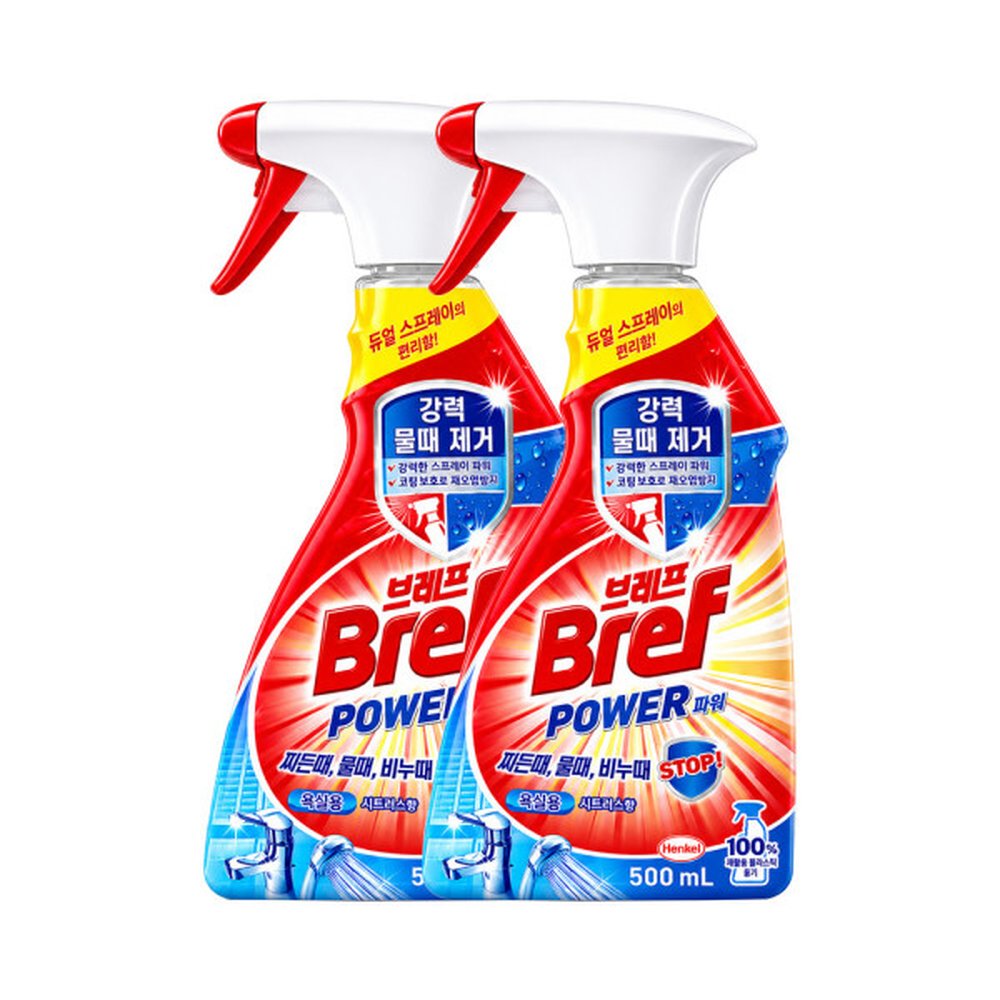 브레프 파워 욕실세정제 500ml 2개