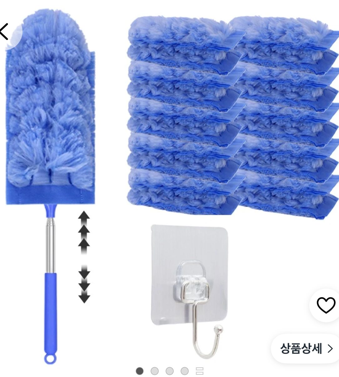 루메이크 정전기 먼지털이 리필 20개
