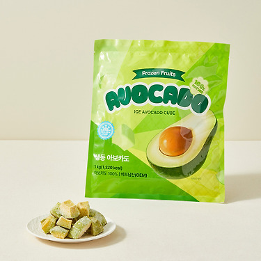 냉동 아보카도 2kg