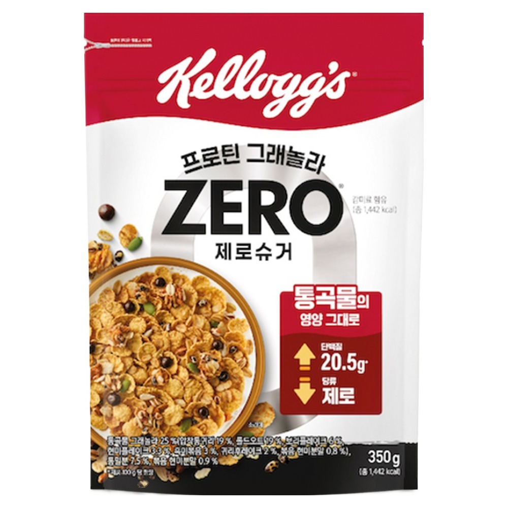 켈로그 프로틴 그래놀라 제로슈거 350g