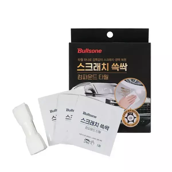 불스원 스크래치 쓱싹 컴파운드 타월 3매입
