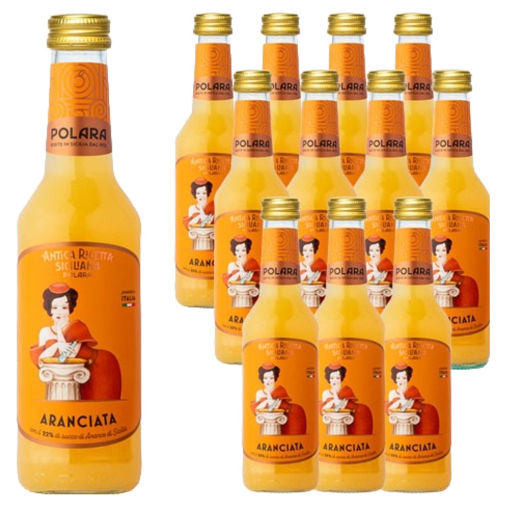폴라라 시칠리아나 오렌지 탄산음료 275ml 12개
