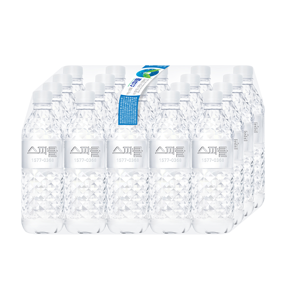 스파클생수 500ml 무라벨 80병