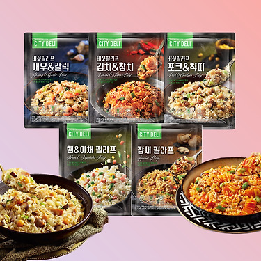 시티델리 볶음밥 5종 12봉