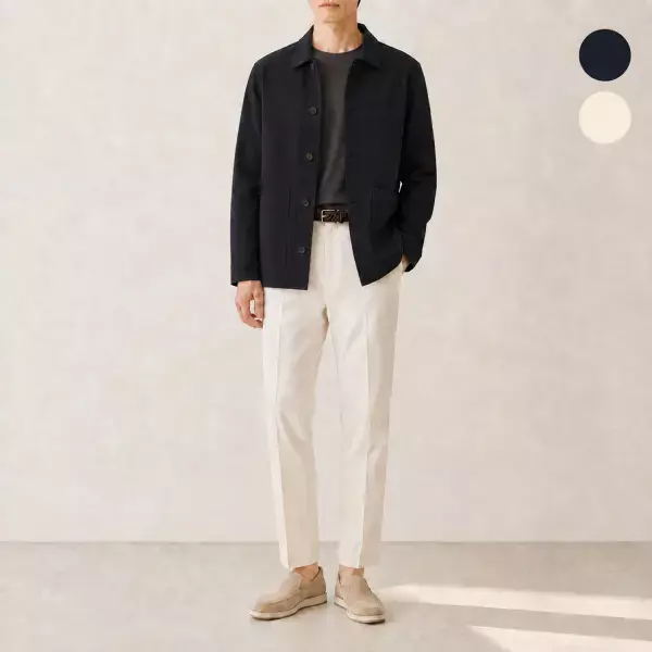 맨잇슈트 린넨 여름재킷