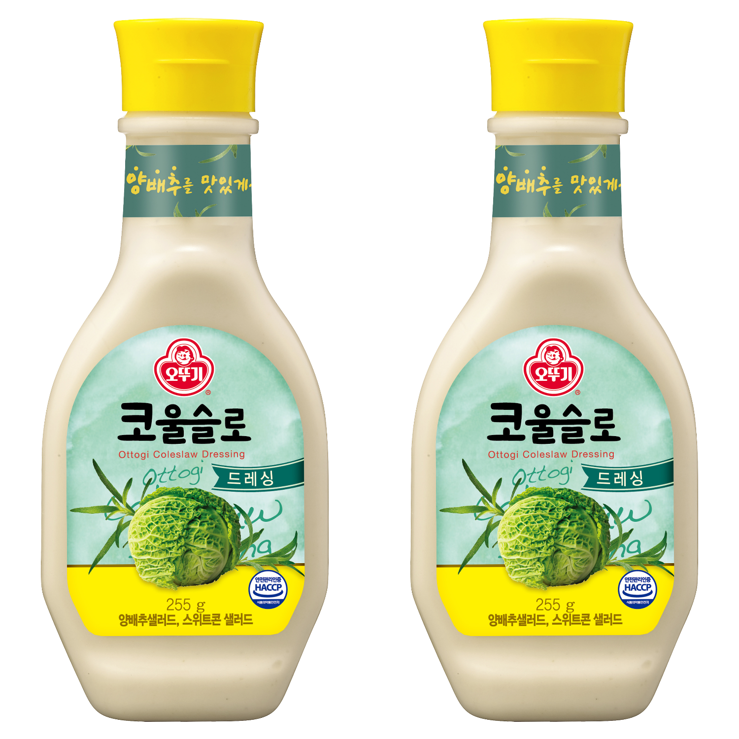 오뚜기 코울슬로 드레싱 255g 2개