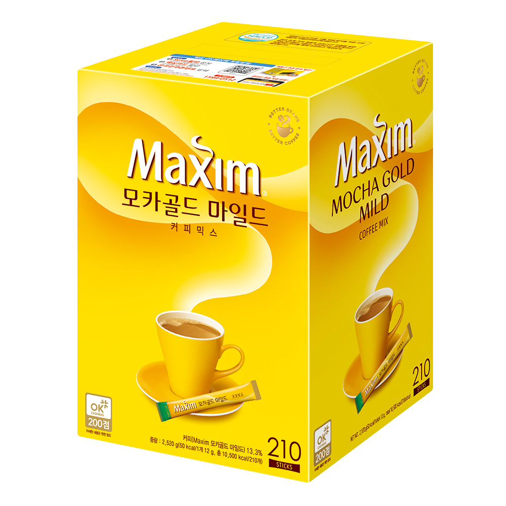 맥심 모카골드 마일드 커피믹스 210T
