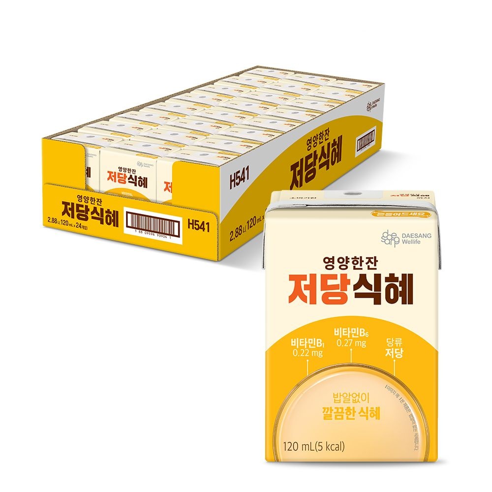 뉴케어 영양한잔 저당식혜 120ml 24팩