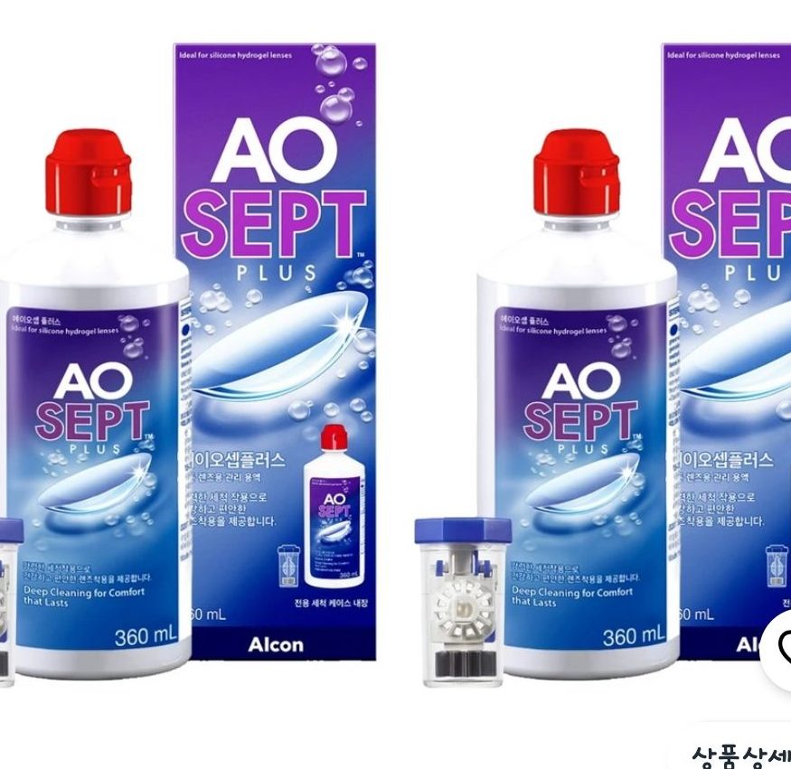 알콘 에이오셉 플러스 렌즈 세정액 360ml