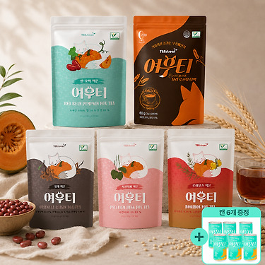 여우티 호박팥차 오르조 티백