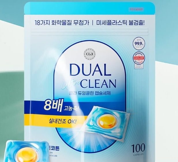 클라 듀얼클린 캡슐세탁세제 100개입