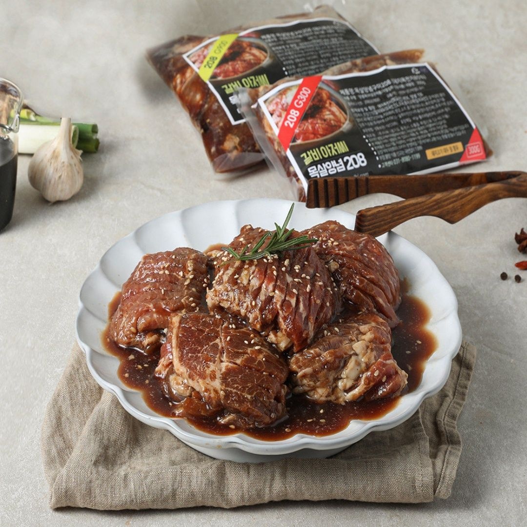 갈비아저씨 돼지목살 양념왕구이 300g 10팩