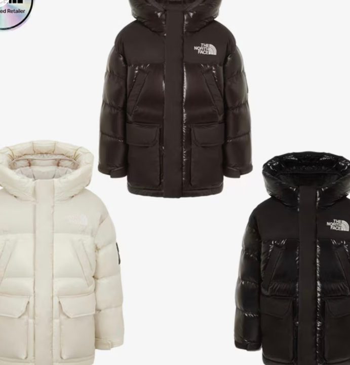 노스페이스 키즈 눕시 3in1 파카