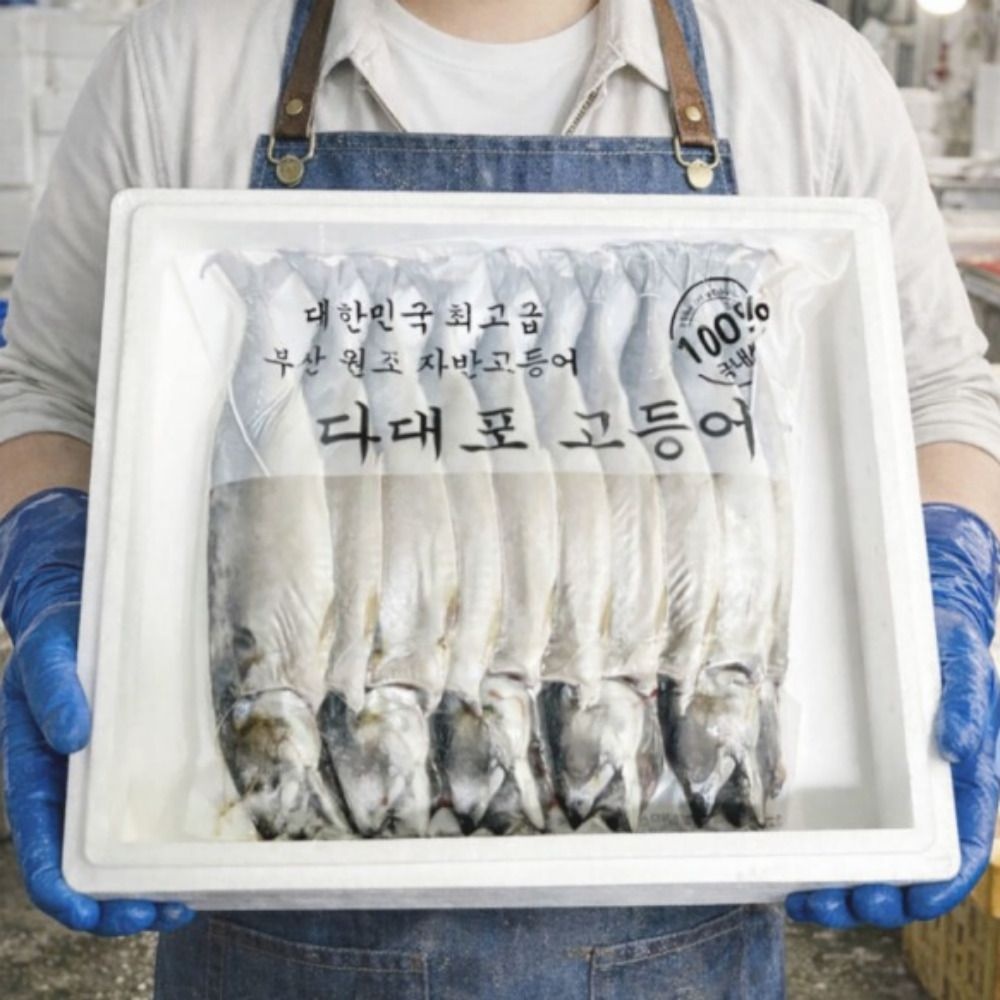손질자반 고등어 10마리