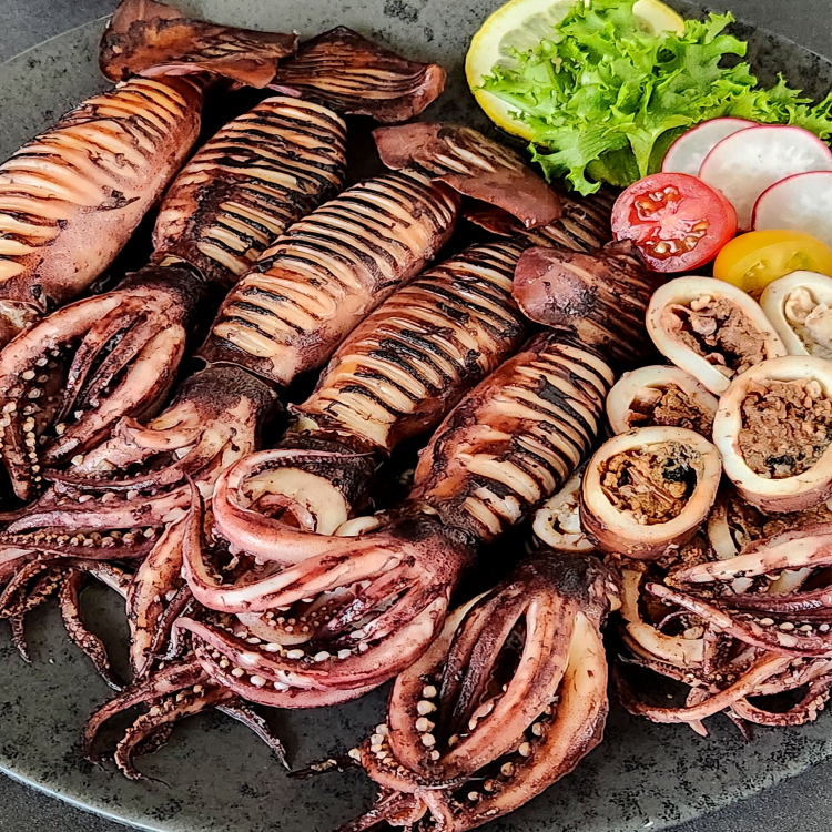 국내산 통찜용 오징어 1kg