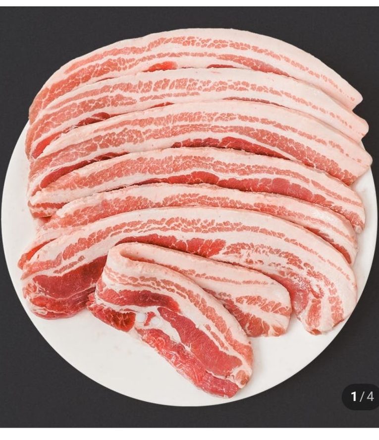 삼겹살 스페인, 독일산 1kg