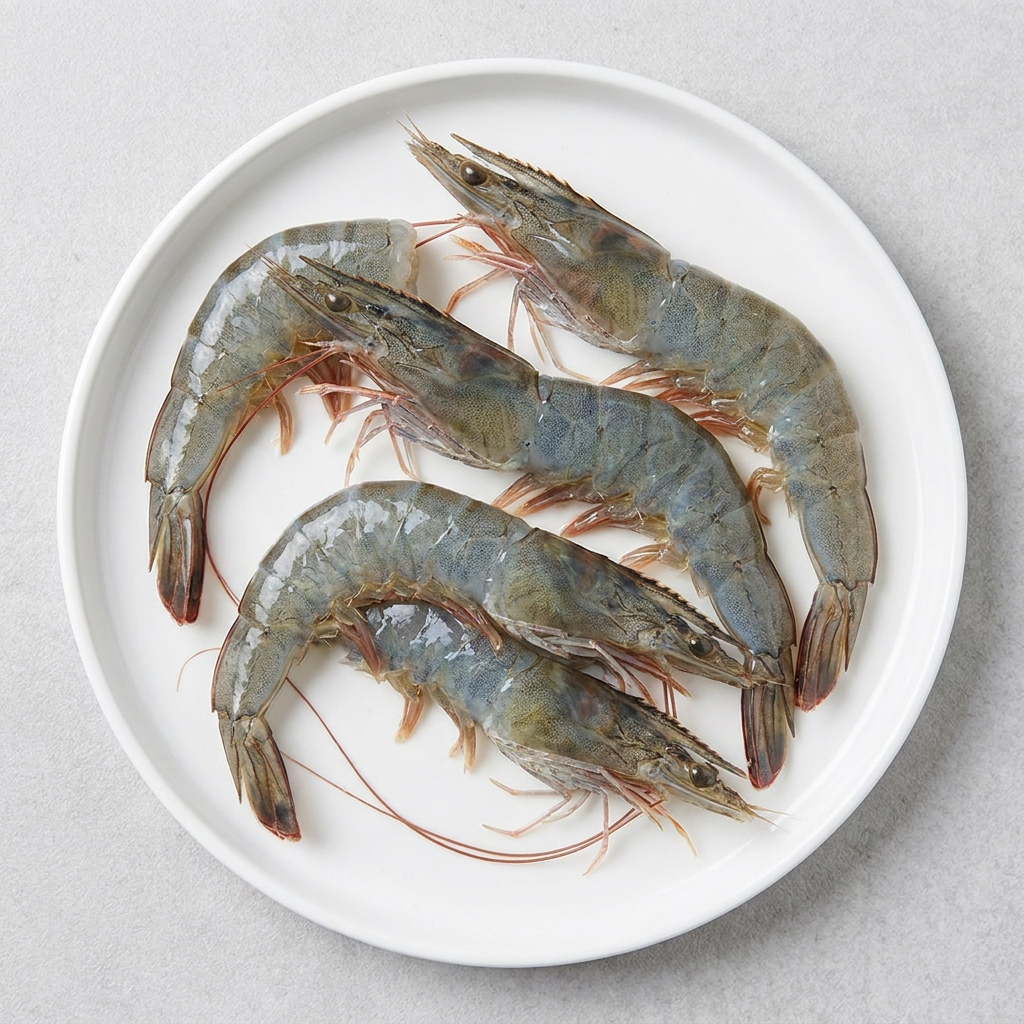활 뚱띠 흰다리새우 1kg