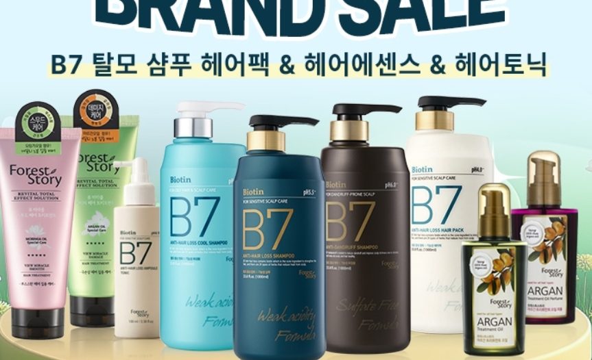 B7 약산성 탈모 샴푸 2.2L