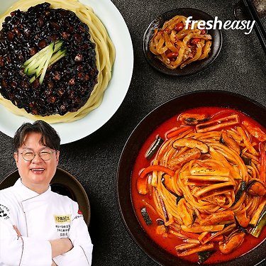 여경래셰프 짬뽕2인분+짜장2인분
