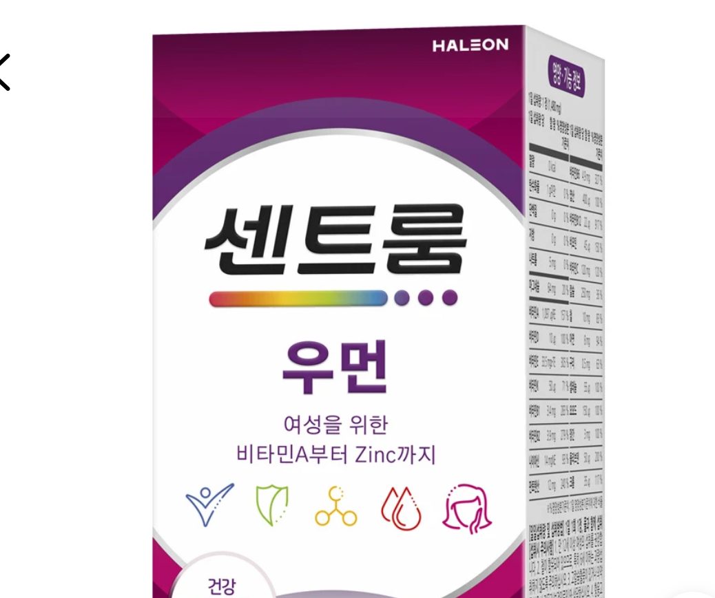 센트룸 우먼 멀티비타민 미네랄, 50정, 1개