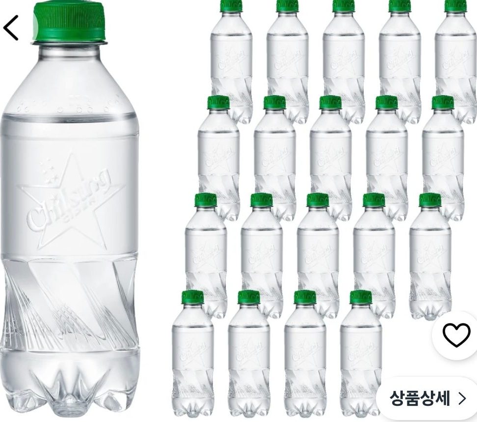 칠성사이다 ECO 무라벨, 300ml, 20개
