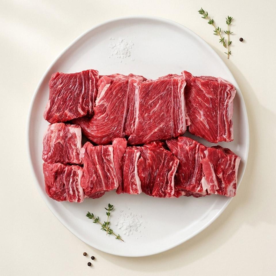 호주산 냉장 소 찜갈비 2kg