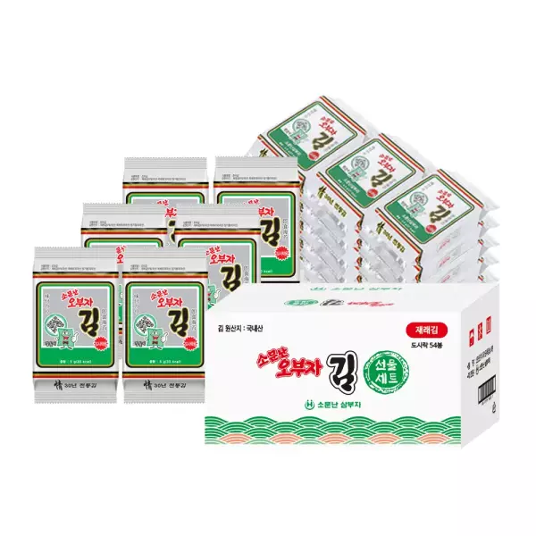 소문난오부자 도시락김 5g 54봉