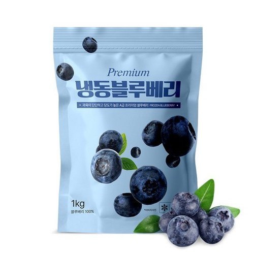 IQF 냉동 블루베리 1kg 2봉