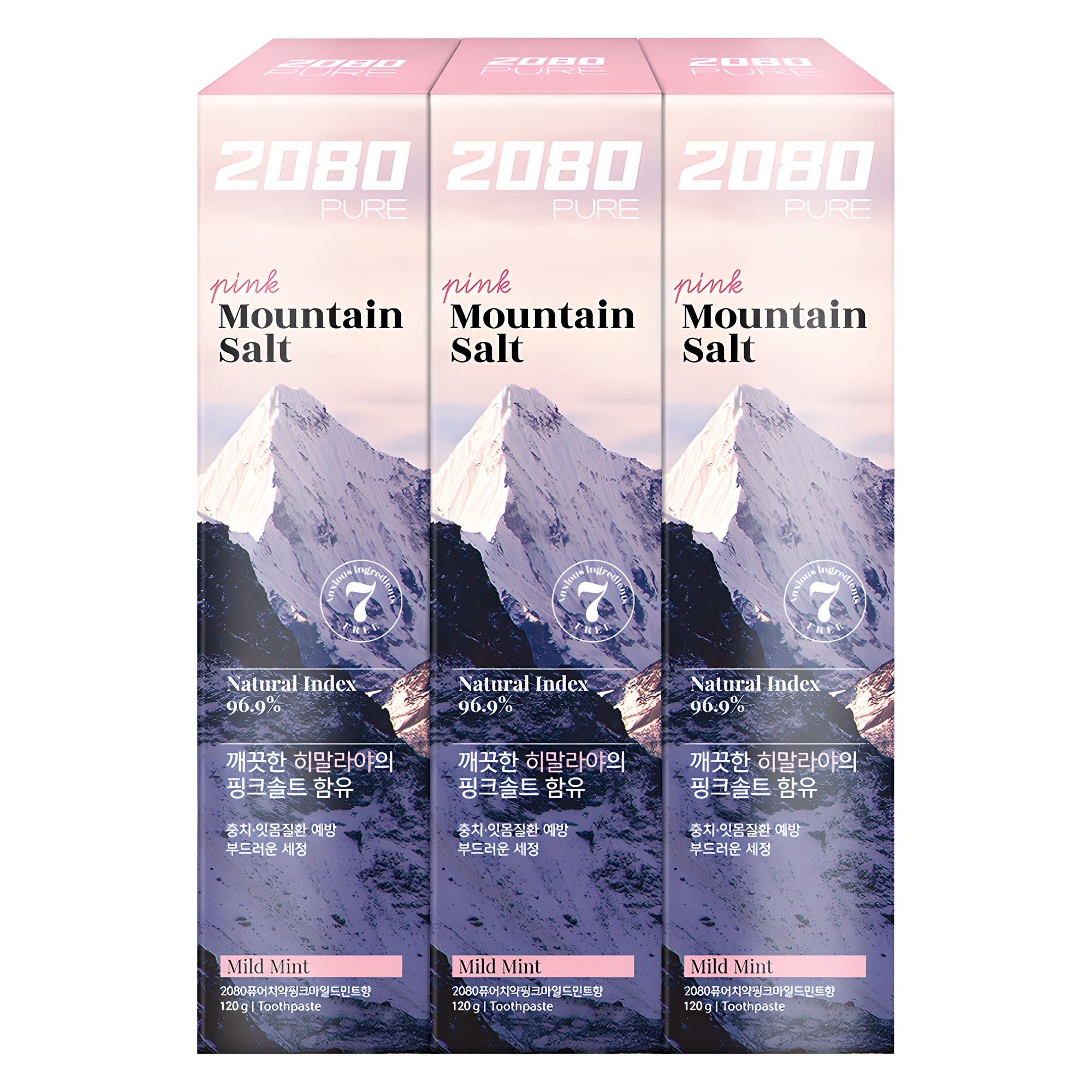 2080 퓨어 치약 크리스탈솔트 150g