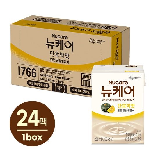뉴케어 단호박맛 200ml 24팩
