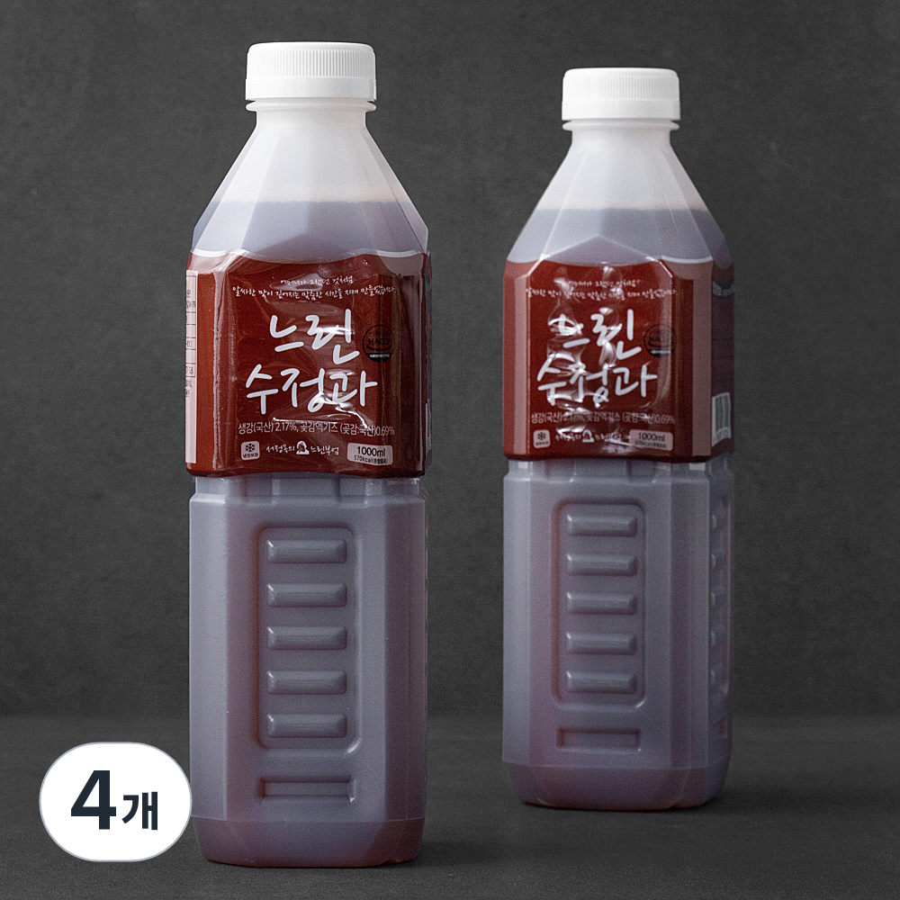 서정옥의 느린부엌 수정과 1L 4개