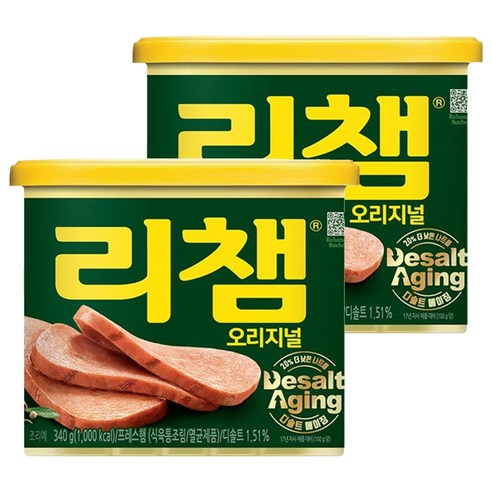 리챔 340g 2개