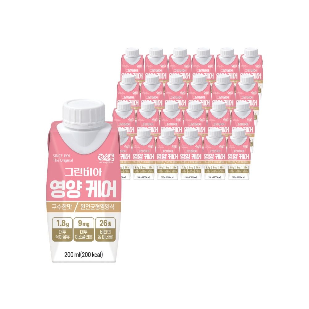 그린비아 영양케어/당케어 200ml 24팩