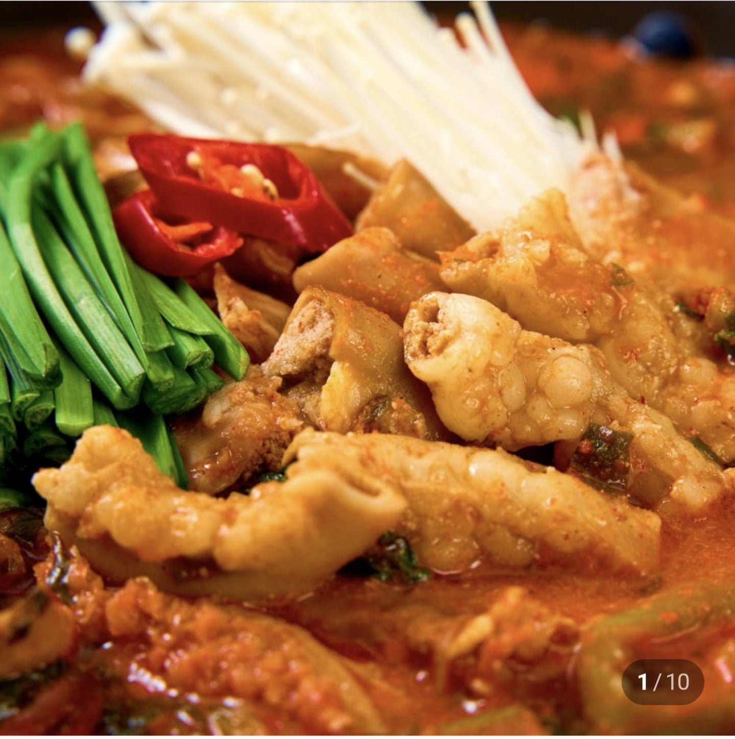 소곱창전골 1kg 2팩 + 소곱창 160g