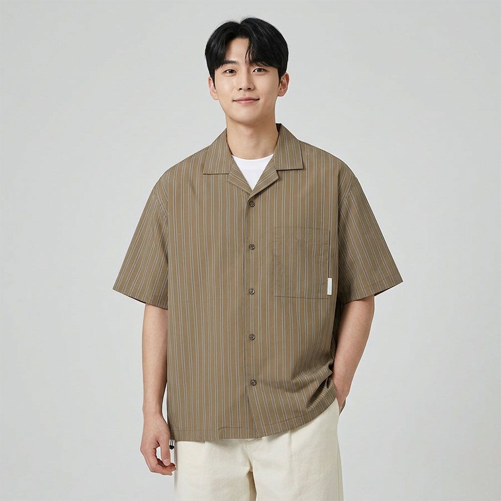 모던 슬림핏 스트레치 정장 셋업 세트