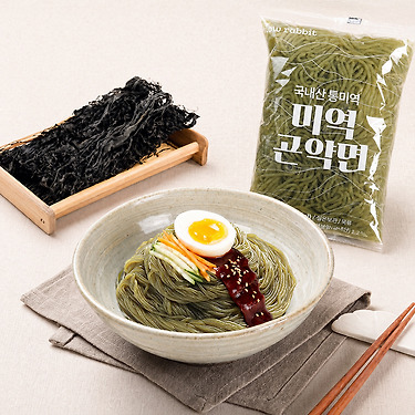 슬로우래빗 미역곤약면 180g 8개