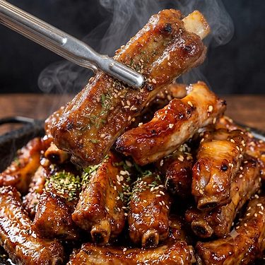 숯불바베큐쪽갈비 500g 2팩