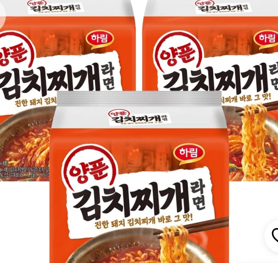 하림 양푼김치찌개라면 112g 12개