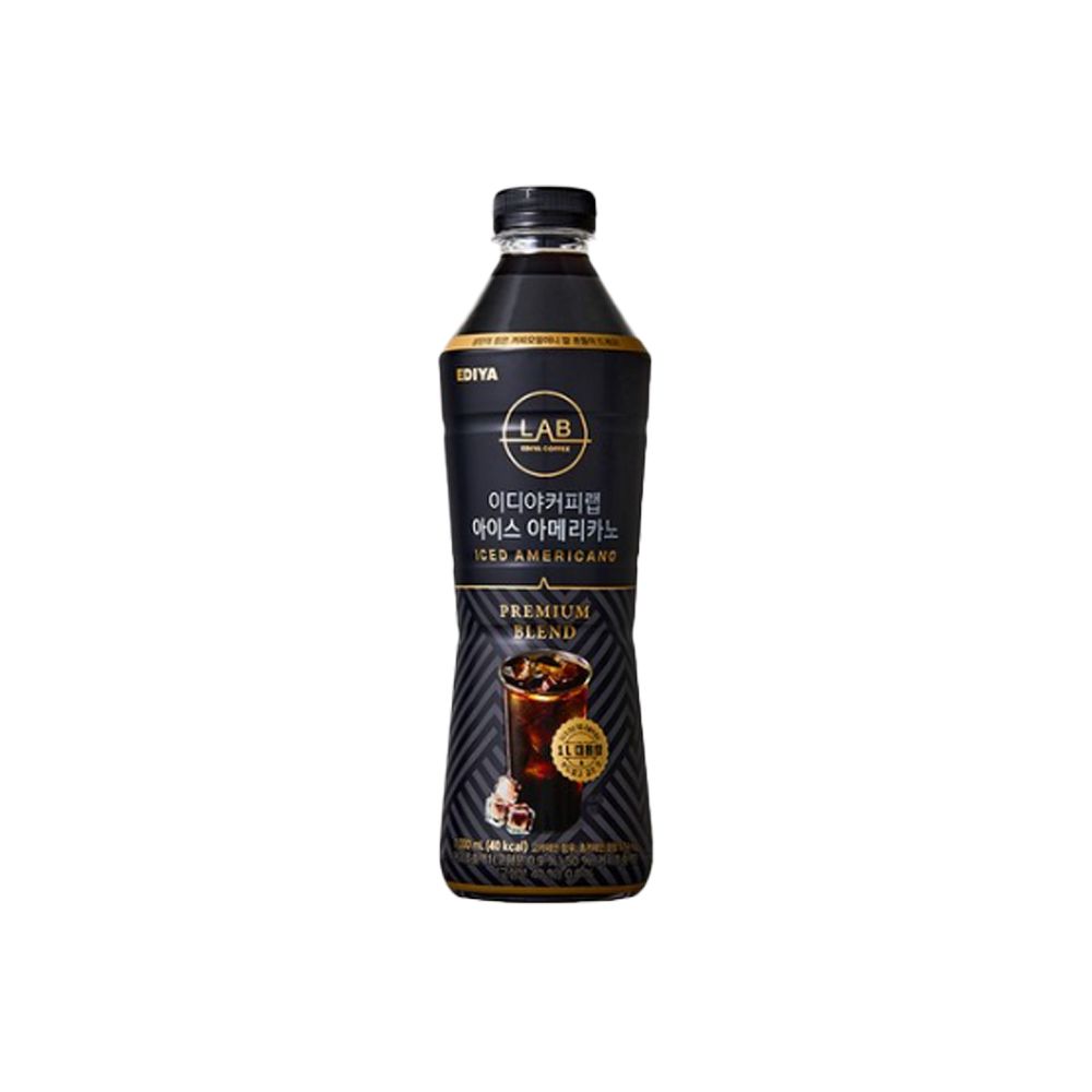 이디야커피연구소 아이스 아메리카노 1L × 6개