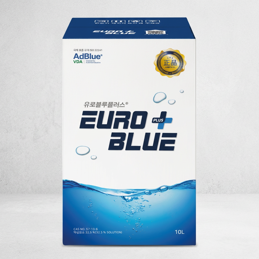 유로블루플러스 프리미엄 차량용 요소수, 국내산 AdBlue, 호스 포함, 10L, 1개