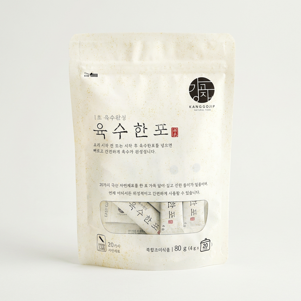 강고집 육수한포, 80g, 2봉