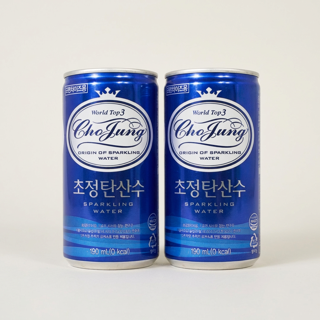 일화 초정 탄산수 플레인, 190ml, 60개