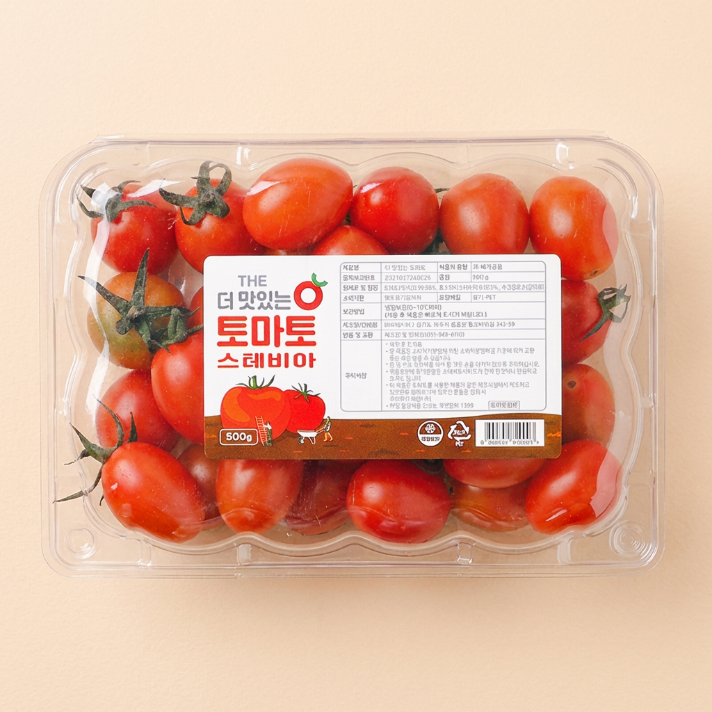 더 맛있는 방울 토마토 스테비아, 500g, 2개