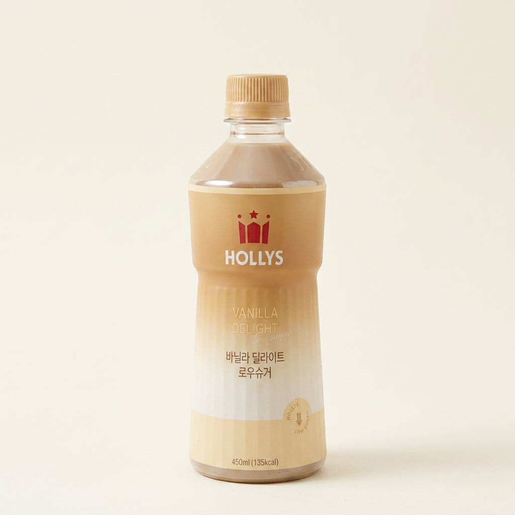 할리스 바닐라 딜라이트 로우슈거, 450ml, 24개