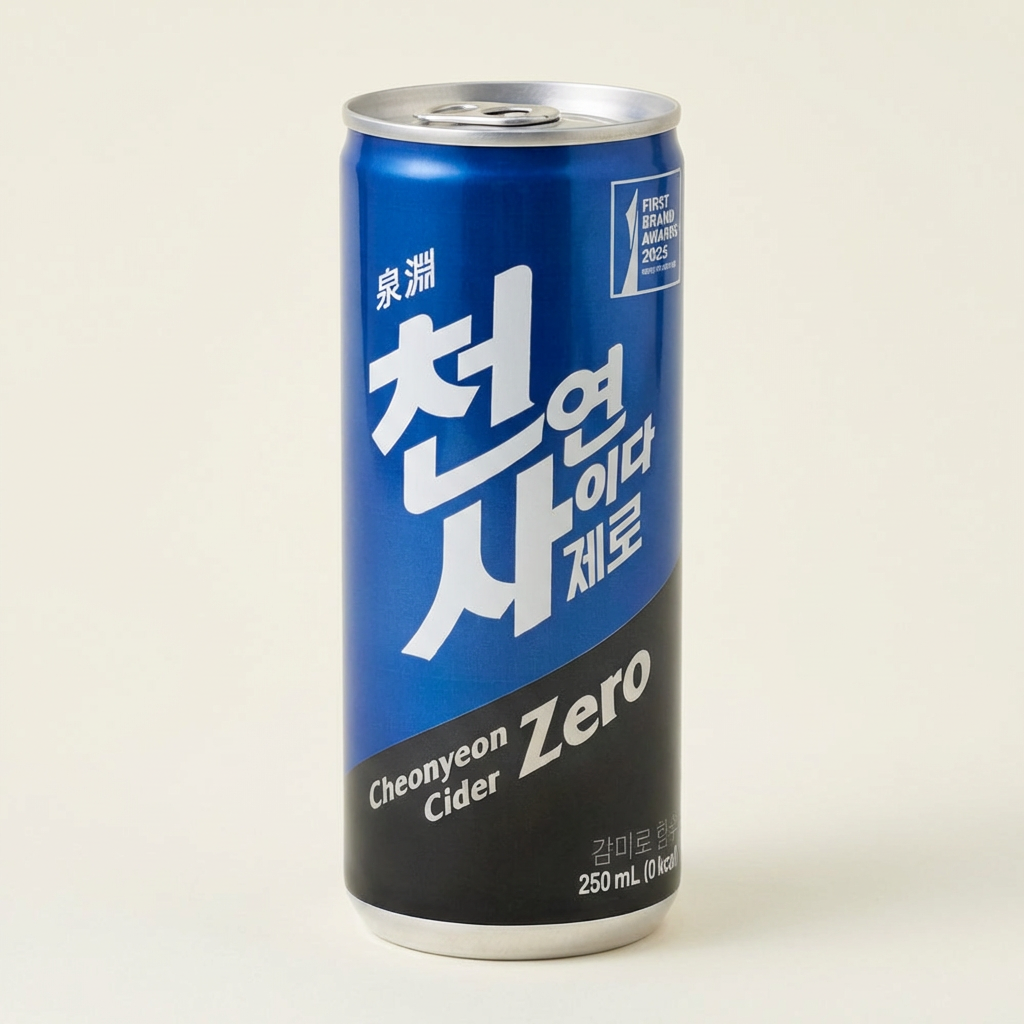 천연사이다 제로, 250ml, 30개